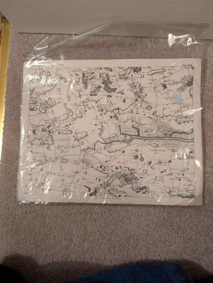 Photo of free Old map of wickford and area (CM7) #1
