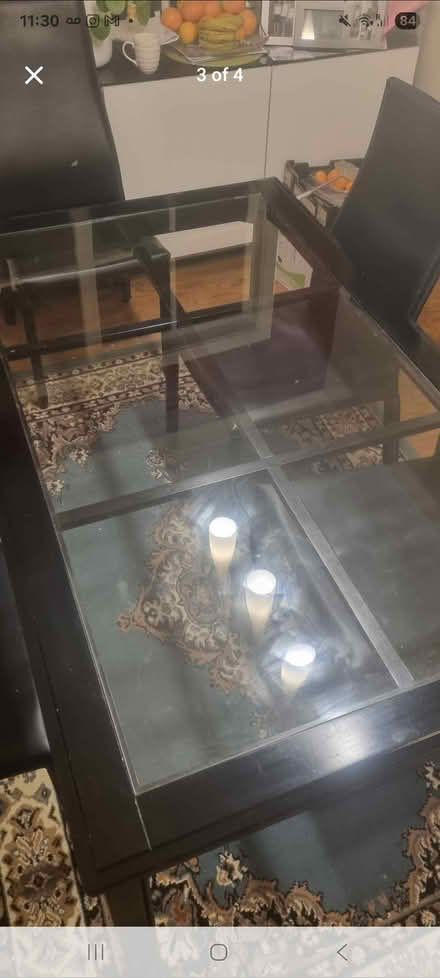 Photo of free Dining table with 6 chairs (Balwyn) #2