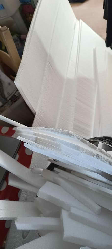 Photo of free Polystyrene - flat sheets and big bag of smaller pieces (Malvern Link WR14) #1