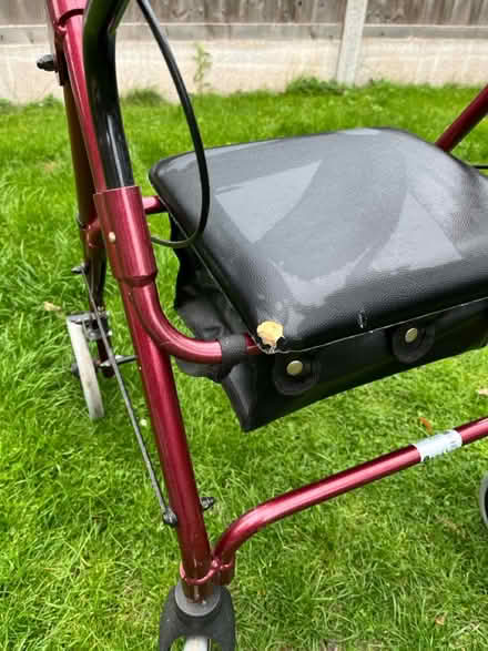 Photo of free Walker with seat (St John’s, WR2) #3