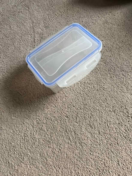 Photo of free Tupperware c 7 inch length (Twickenham Centre) #1