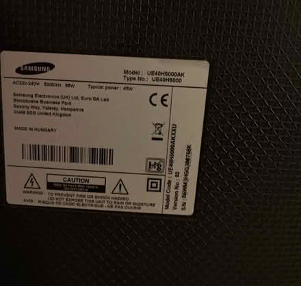 Photo of free Samsung TV (Stoke Newington N16) #2
