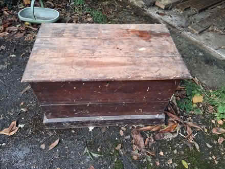 Photo of free Large wooden box (Stroud GL5) #1