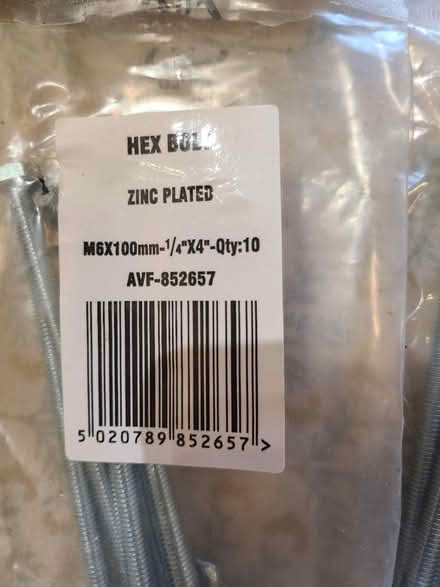 Photo of free Bolts, and nails (Malvern Wells WR14) #2