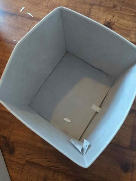 Photo of free 2 x IKEA kallax boxes (Harringay N4) #2