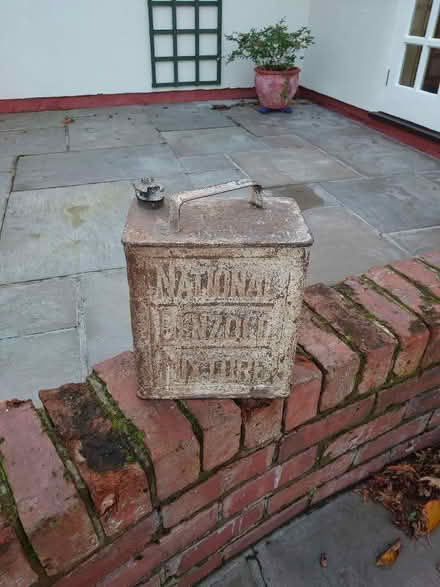 Photo of free Vintage Petrol Can "National Benzole Mixture" (Southport PR9) #1