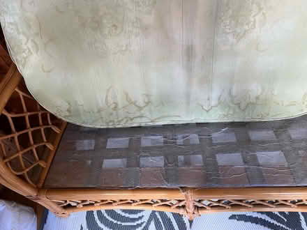 Photo of free Bamboo settee (Farnley , Leeds LS12) #2