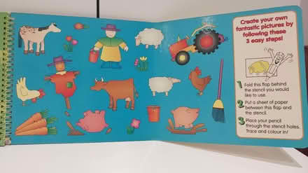Photo of free Early learning: Stencilling Book (Ealing Pitshanger W5) #3