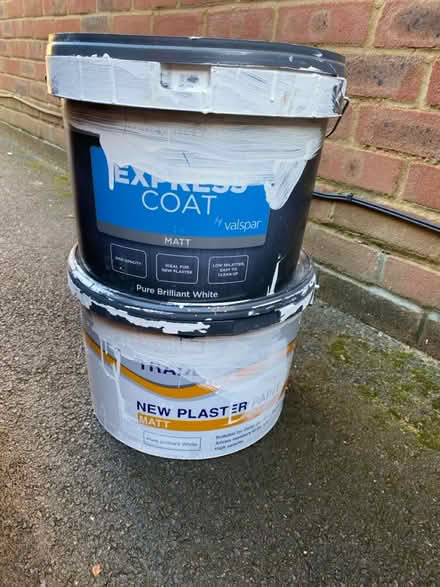 Photo of free Left over paint (Emsworth PO10) #1