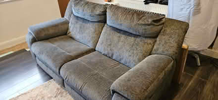 Photo of free 2 Double Recliner Sofas. Grey (Thornton FY5) #3
