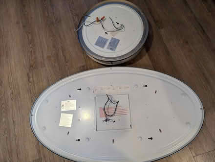 Photo of free 2 light fixtures (Lakeview, close to Bayshore) #2