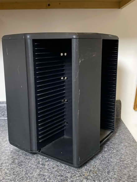 Photo of free 14” tall CD rack spinner (Crownsville/Gambrills/Crofton) #1