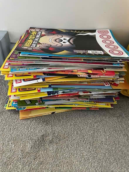 Photo of free Large pile of kids comics/mags (mainly Beanos) (Kendal LA9) #1
