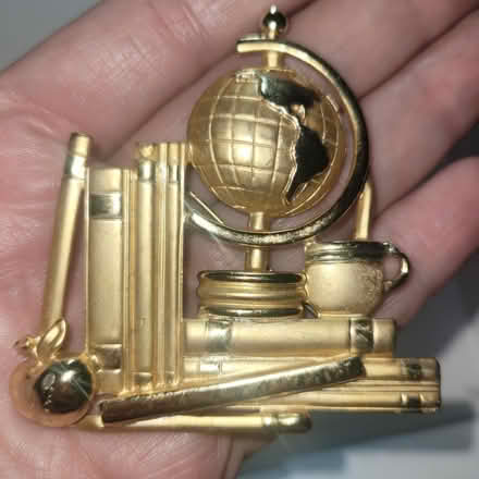 Photo of free Large teacher brooch (Bloomingdale) #1