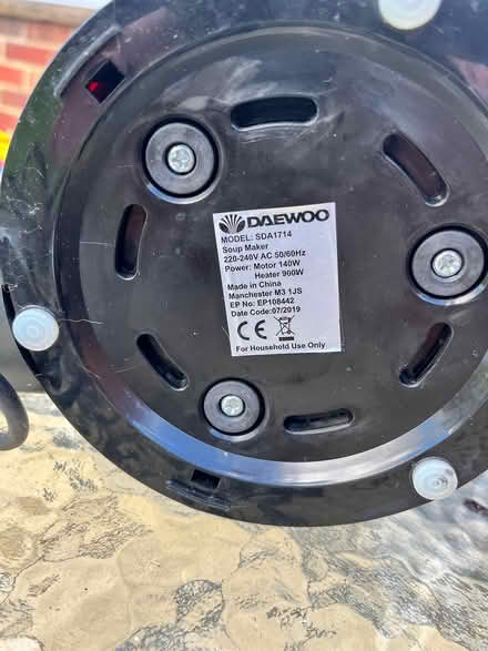 Photo of free Soup Maker (Bearsted, Maidstone. ME15) #2