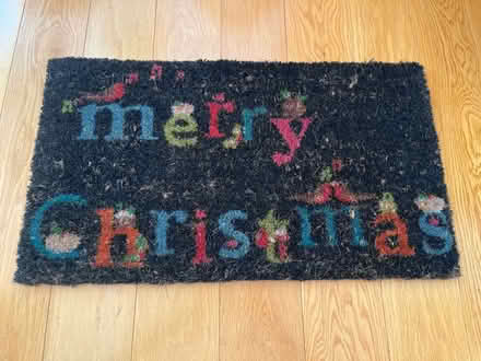 Photo of free Christmas Door Mat (Limehouse E14) #1