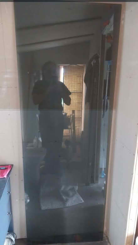 Photo of free black glass shower screen - sidcup (Foots Cray DA14) #1
