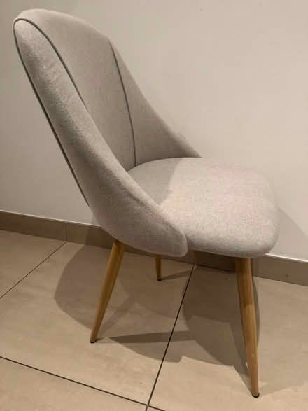 Photo of free Grey fabric chair (Roath Lake CF23) #2