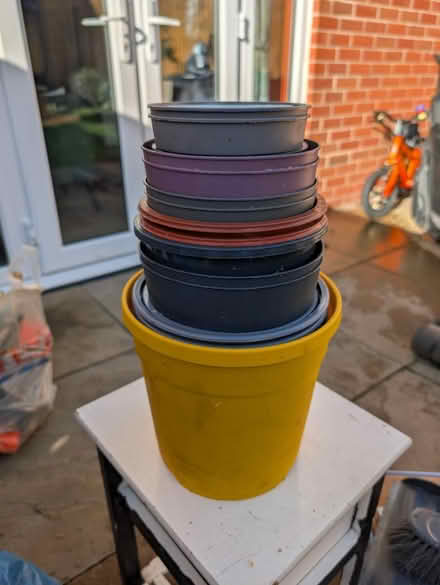 Photo of free Plastic plant pots (Bishop's Cleeve) #1