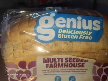 Photo of free Unopened Gluten free bread loaf (Nether Edge S7) #1