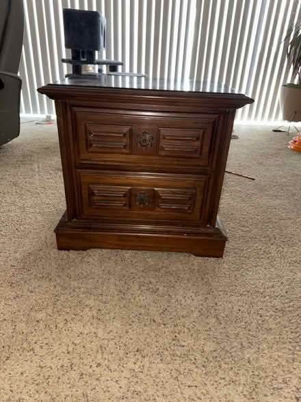 Photo of free Vintage Headboard and Nightstand (San Jose California) #1