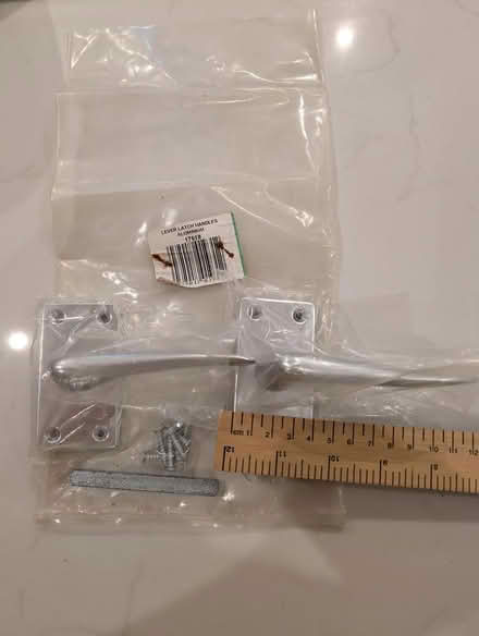 Photo of free 1 set of latch handles (walberton) #1