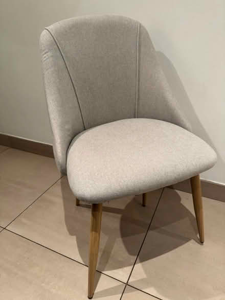 Photo of free Grey fabric chair (Roath Lake CF23) #1