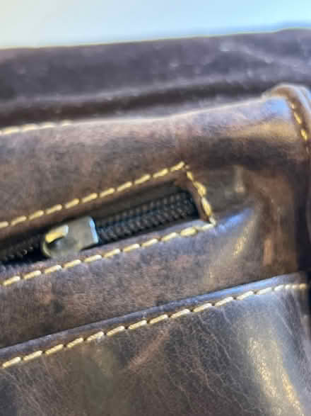 Photo of free Leather satchel (CB4) #2