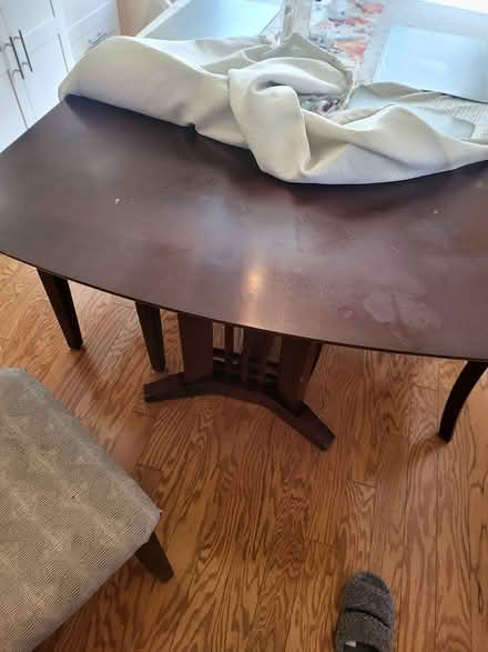 Photo of free Cherry Dining Room Table only (Essex, Md) #4