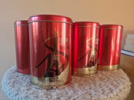 Photo of free Metal storage tins (Mickleover DE3, Derby) #1