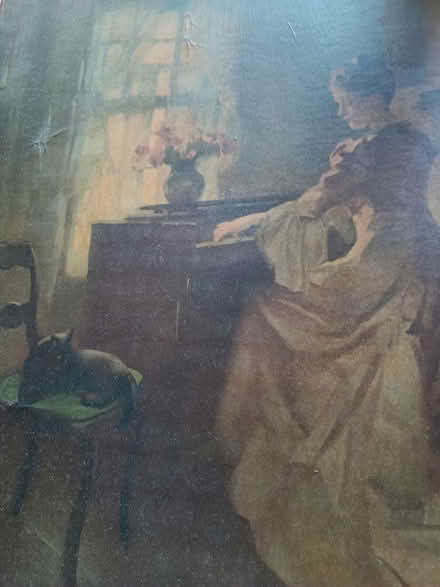 Photo of free Picture in gilt wooden frame (East Finchley N2) #1