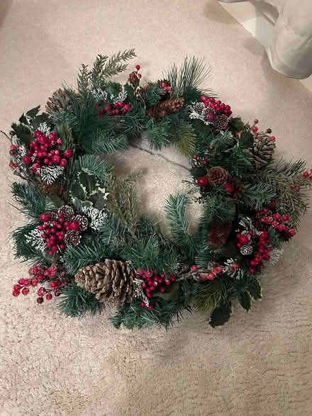 Photo of free Very Festive Christmas Wreath (Colinton Mains EH13) #1