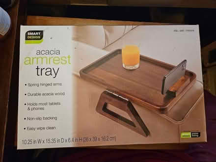 Photo of free armrest tray (Winter Hill) #1