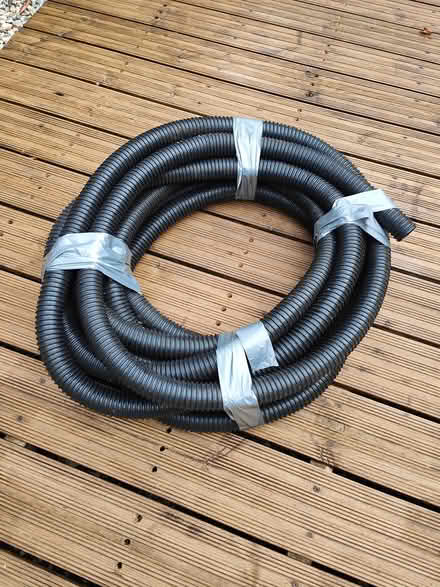 Photo of free 14m corrugated pipe, about 40mm (Vange) #1