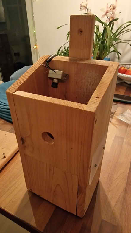 Photo of free Wooden Bird Box with Camera (Bowerham LA1) #1