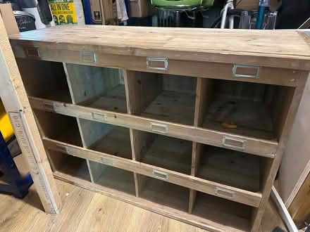 Photo of free Wooden shoe rack (BR3) #1