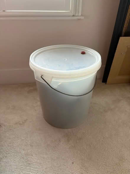 Photo of free Beer brewing bucket and bottles (RG1) #1