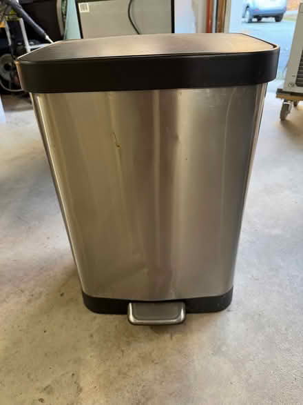 Photo of free Trash barrel (Groton, near Lawrence Academy) #1