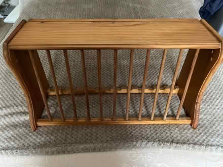 Photo of free Pine plate rack (Bridgewood Gate ME5) #2