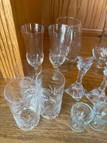 Photo of free Glassware, vases, etc (Palatine) #1