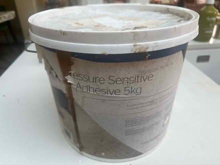 Photo of free Floor tile adhesive (Sawbridgeworth, CM21) #1