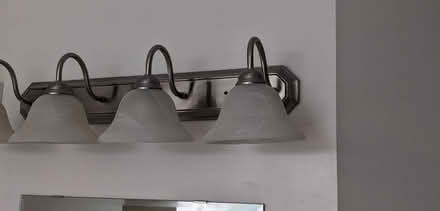 Photo of free Wall lamp - with 4 lamp shades (South Milton) #2