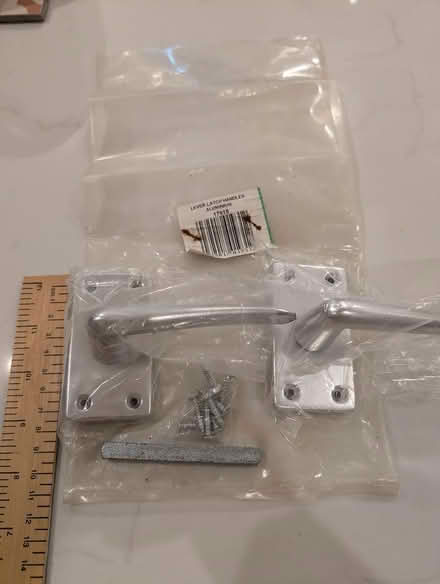 Photo of free 1 set of latch handles (walberton) #2