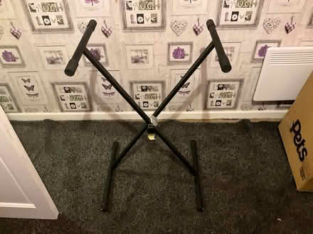 Photo of free Keyboard stand (Denton Burn) #1