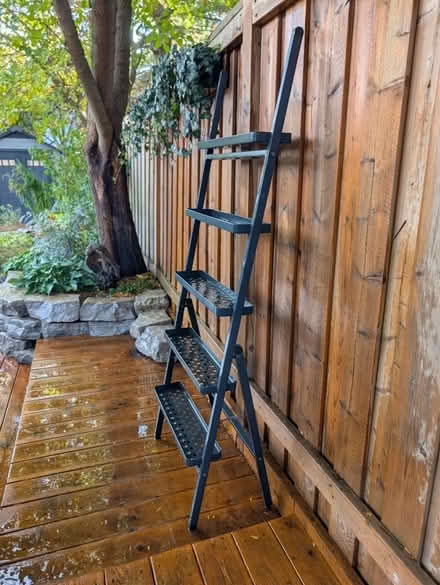 Photo of free IKEA Salladskal metal plant stand (The Beaches) #2