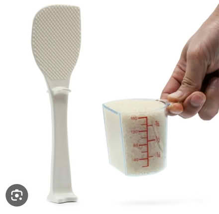 Photo of Rice cup or cup set (and paddle/spoon if available) (Kettleshulme SK23) #2
