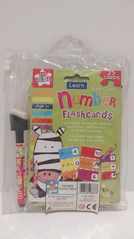 Photo of free Early learning: number flashcards (Ealing Pitshanger W5) #2