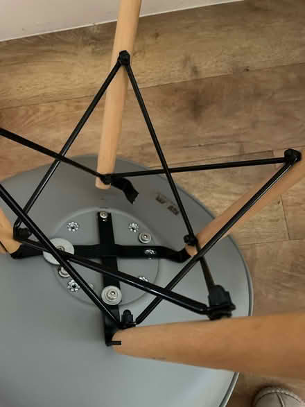 Photo of free 2 grey chairs (Cholsey OX10) #2