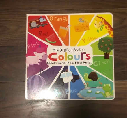 Photo of free The Big Fun Book of Colours, numbers and first words (Latchford WA4) #1