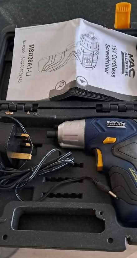 Photo of free Macallister rechargeable screwdriver (Upton CH2) #1